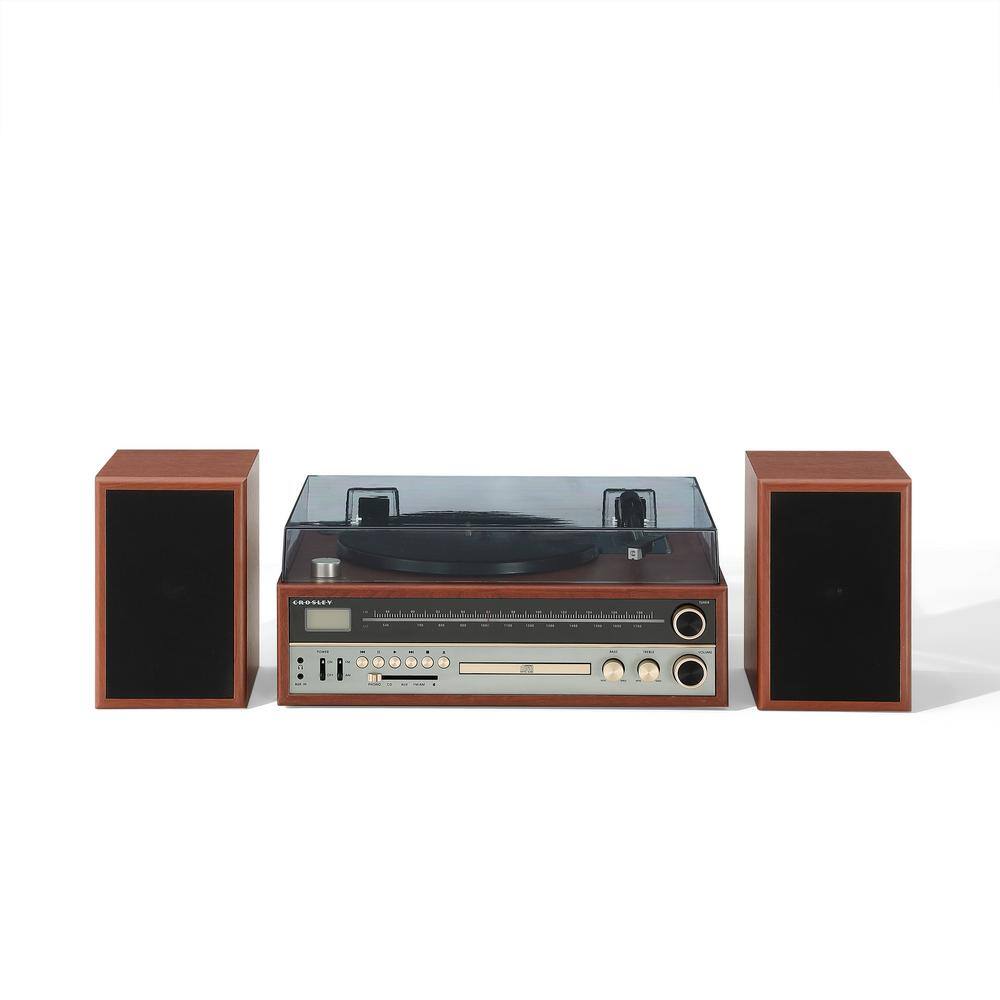 Crosley 1975T Shelf System in Walnut CR6038B-WA