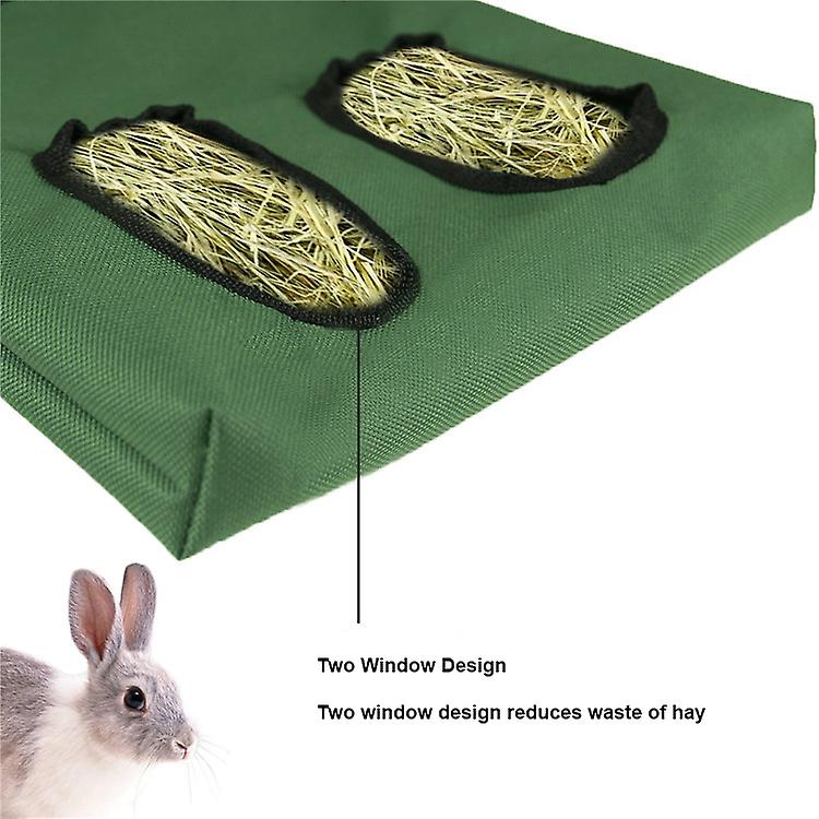 Guinea Pig Hay Bag Rabbit Feeding Bag Small Animal Hay Feeder Bag Hanging Feeder Sack