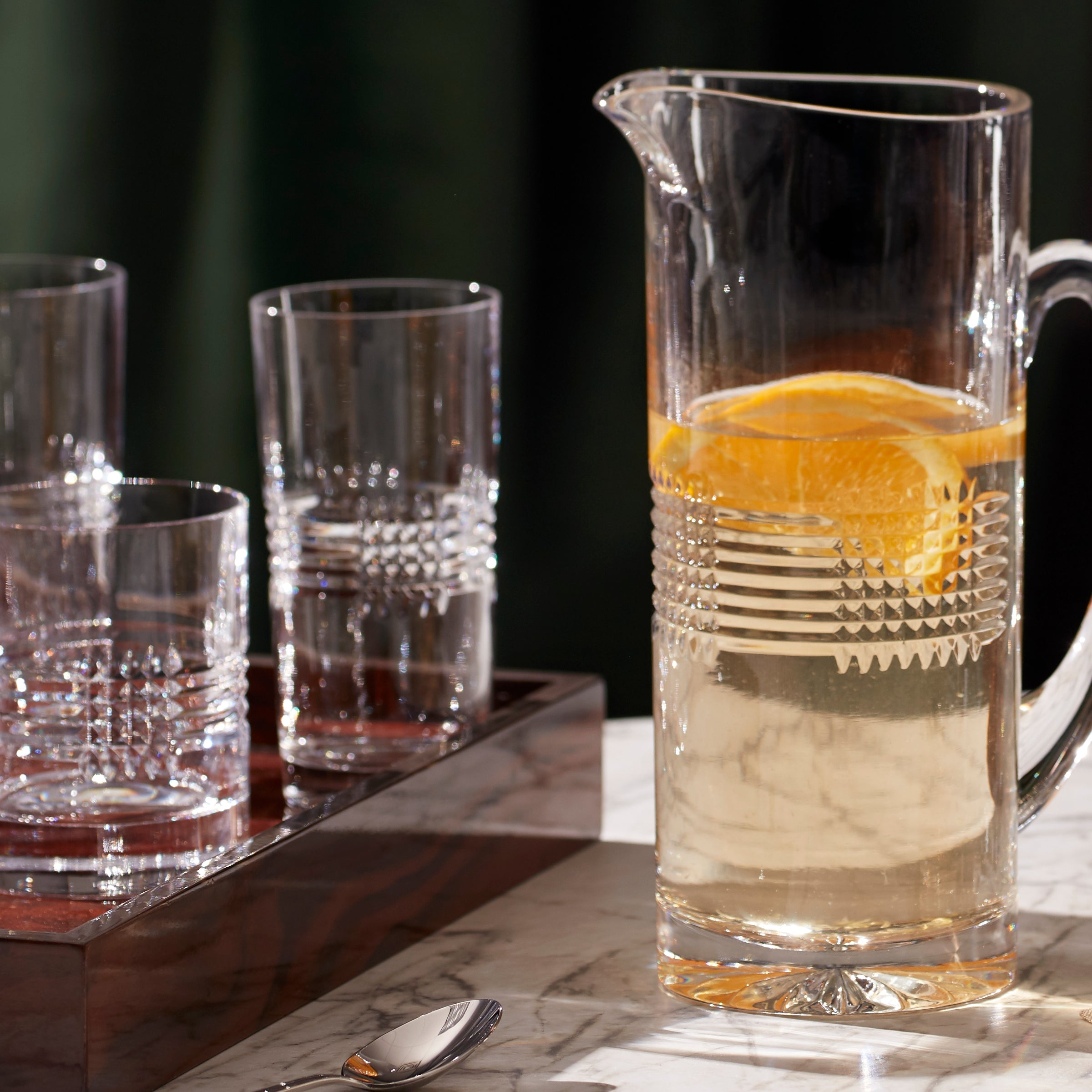 Sloane Crystal Pitcher