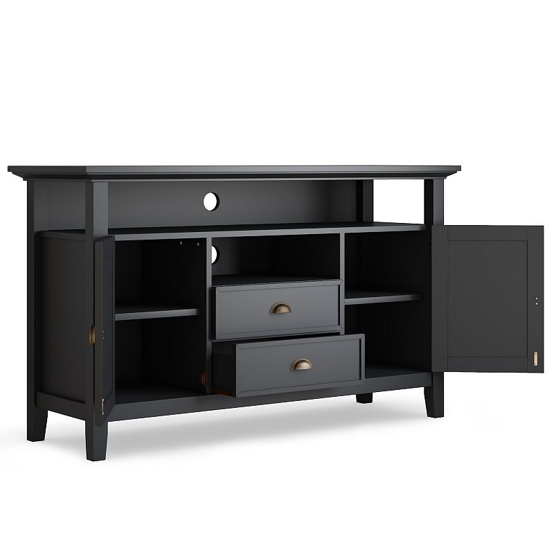 Simpli Home Redmond Tall TV Media Stand