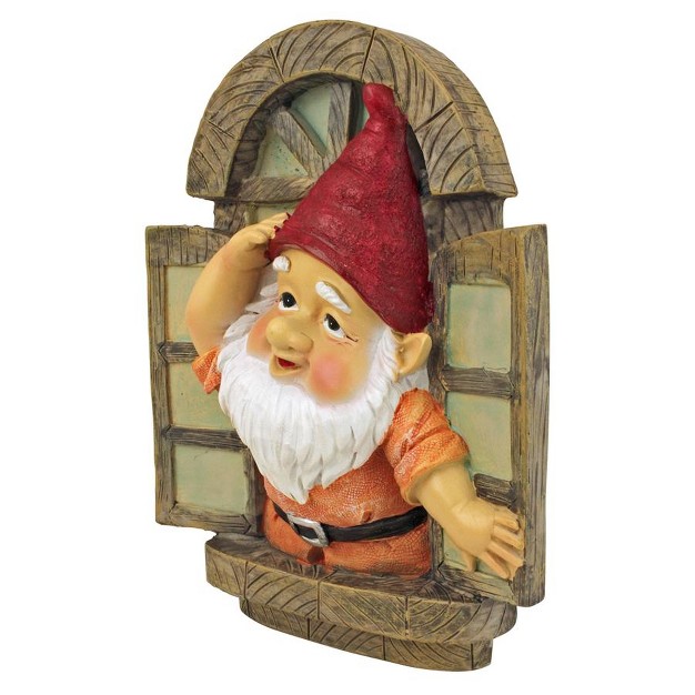 Design Toscano The Knothole Gnomes Garden Welcome Tree Sculpture