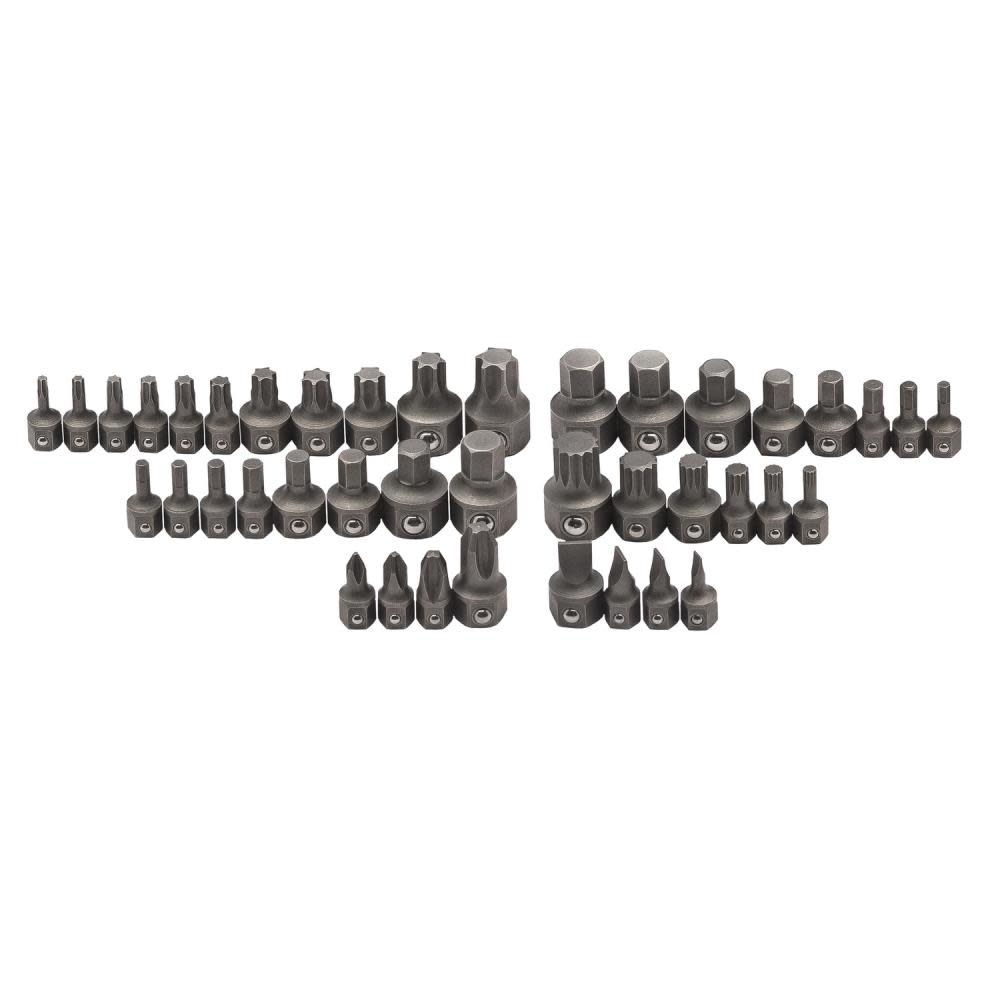 41 Piece Phillips®/Slotted/Torx®/Hex/Triple Square Insert Bit Set for 6 and 12 Point Wrenches ;