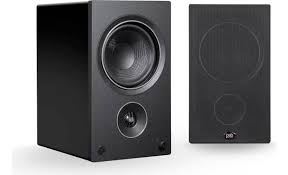 Psb Alpha AM5 Powered Bookshelf Speakers In Black