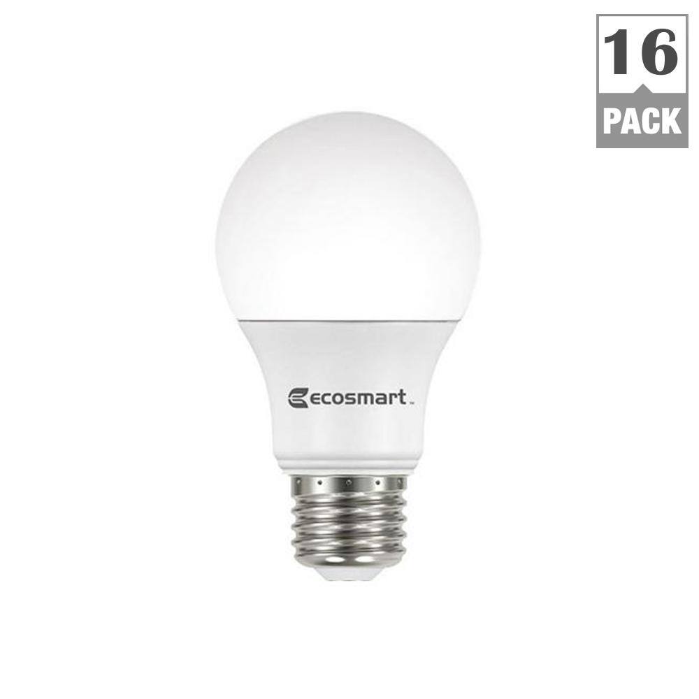 100-Watt Equivalent A19 Non-Dimmable LED Light Bulb Daylight (16-Pack) A7A19A100WUL03