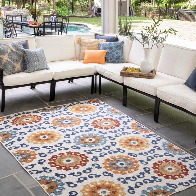 Nuloom Indoor outdoor Transitional Aurora Patio Area Rug