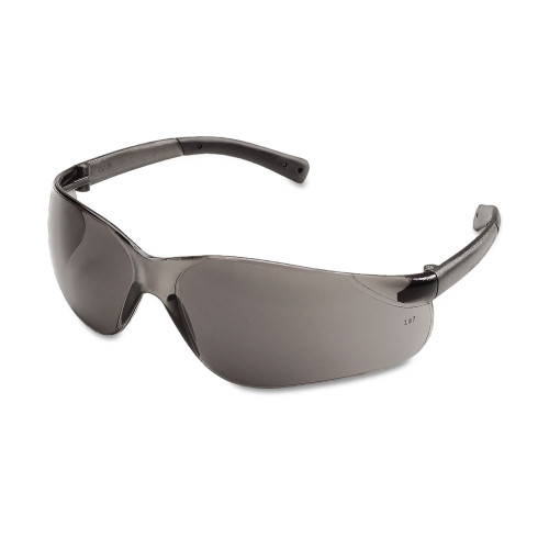 MCR Safety BearKat Safety Glasses， Wraparound， Gray Lens， 12/Box (BK112BX)