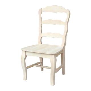 International Concepts Versailles Unfinished Wood Side Chair (Set of 2) C-920P