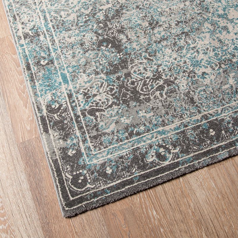 Momeni Luxe Winston Framed Floral Rug