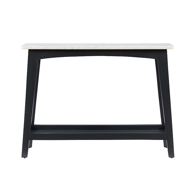 Linon Rainier Marble Top Console Table