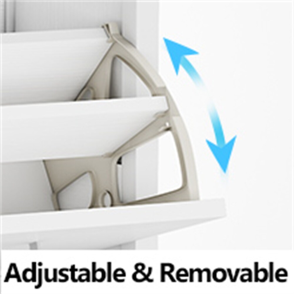 Flip Drawer Shoe Cabinet  Flip Down Shoe Storage Cabinet