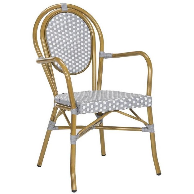 Rosen French Bistro Arm Chair set Of 2 Safavieh