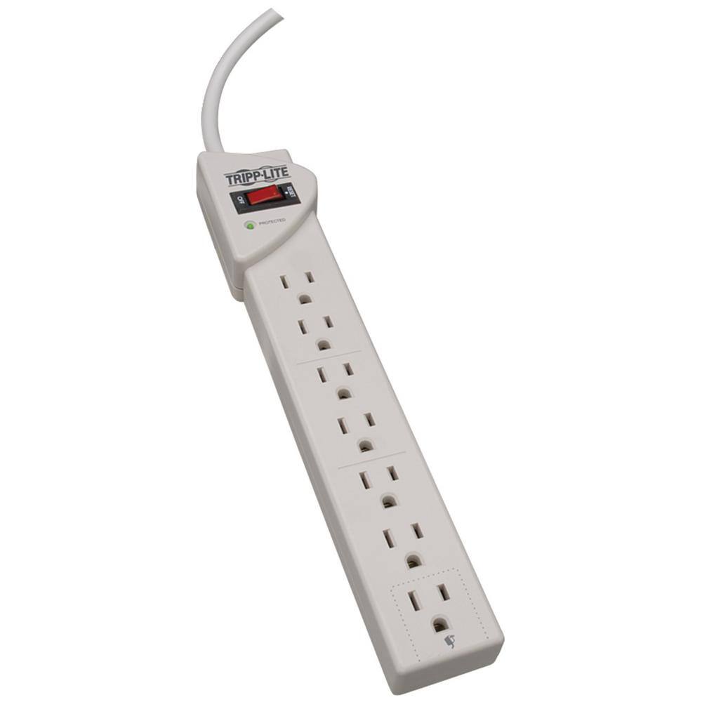 Tripp Lite Protect It 25 ft. Cord with 7-Outlet Strip Surge Protector TLP725