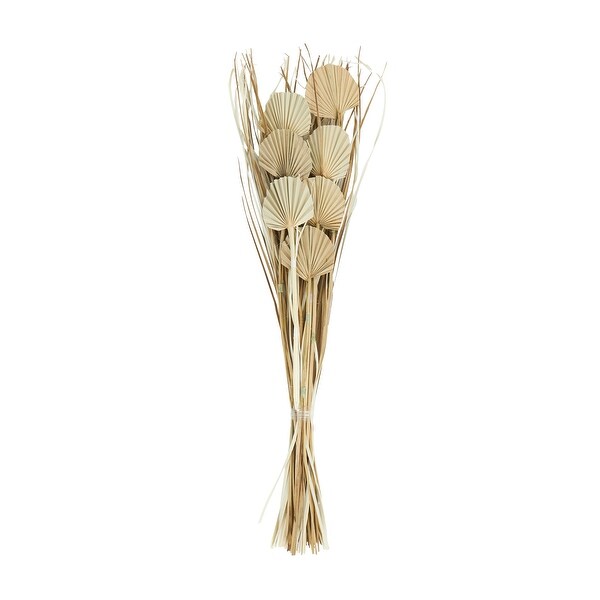 Brown Dried Plant Palm Leaf Home Decor Natural Foliage with Grass