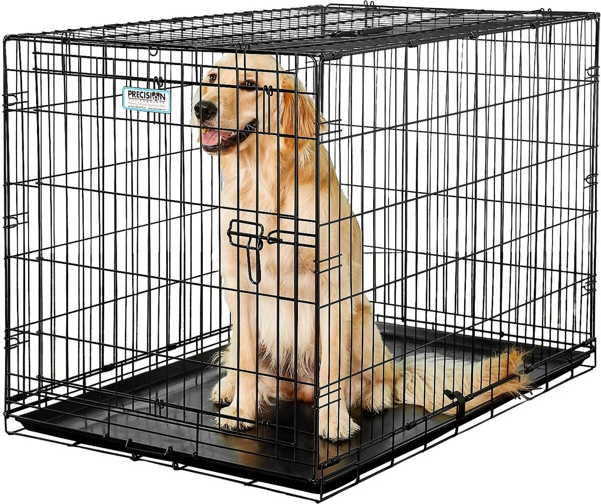 Precision Pet Products Provalu Single Door Collapsible Wire Dog Crate