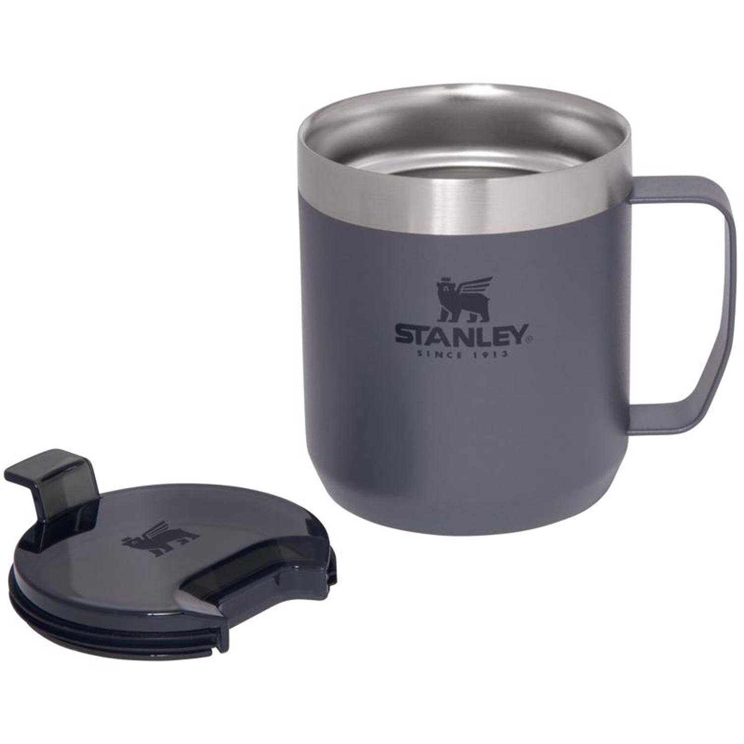 Stanley Classic 12 oz Charcoal Gray BPA Free Insulated Mug