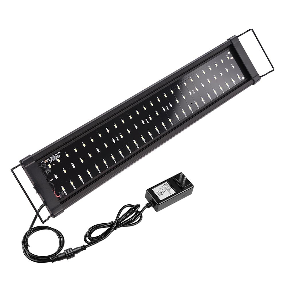 AquaBasik Full Spectrum LED Aquarium Fish Tank Lighting 24-35in 78