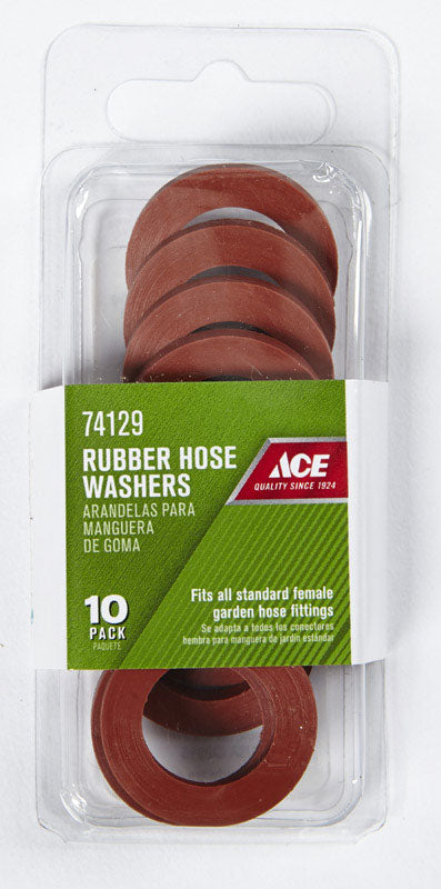 WASHR HOSE RUBBR 10/PK