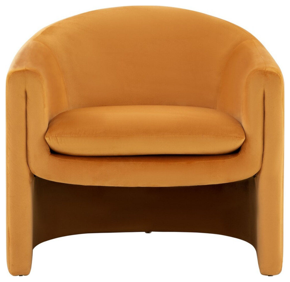 Safavieh Laylette Upholstered Accent Chair   Midcentury   Armchairs And Accent Chairs   by Safavieh  Houzz