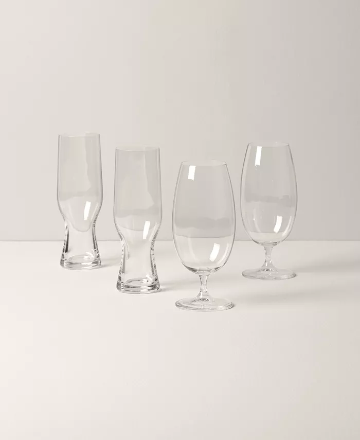 Lenox Tuscany Classics Assorted Beer Glass Set 4 Piece