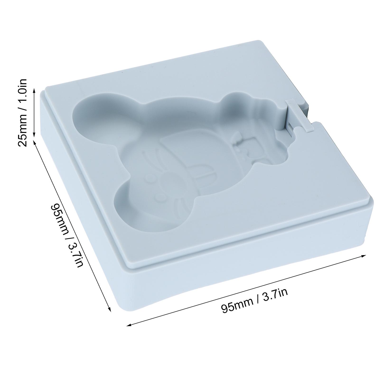 Ice Cream Mold， Cute Cartton Rat Shaped Homemade Ice Cream Mould Easy To Demould Non Stick Ice Cream Maker With 20 Packs Sticks For Freezer[a]