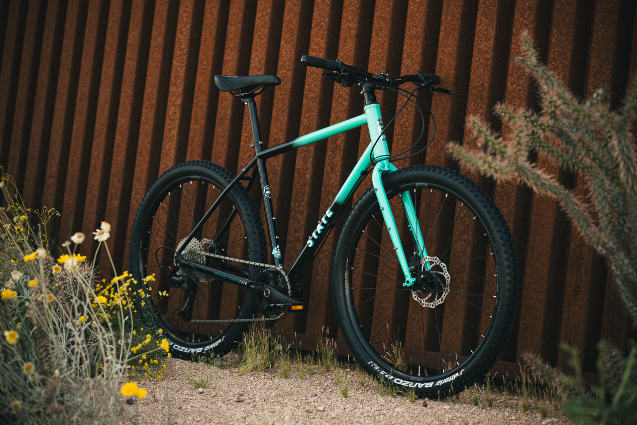 4130 All-Road - Flat Bar - Turquoise Fade (650b / 700c)
