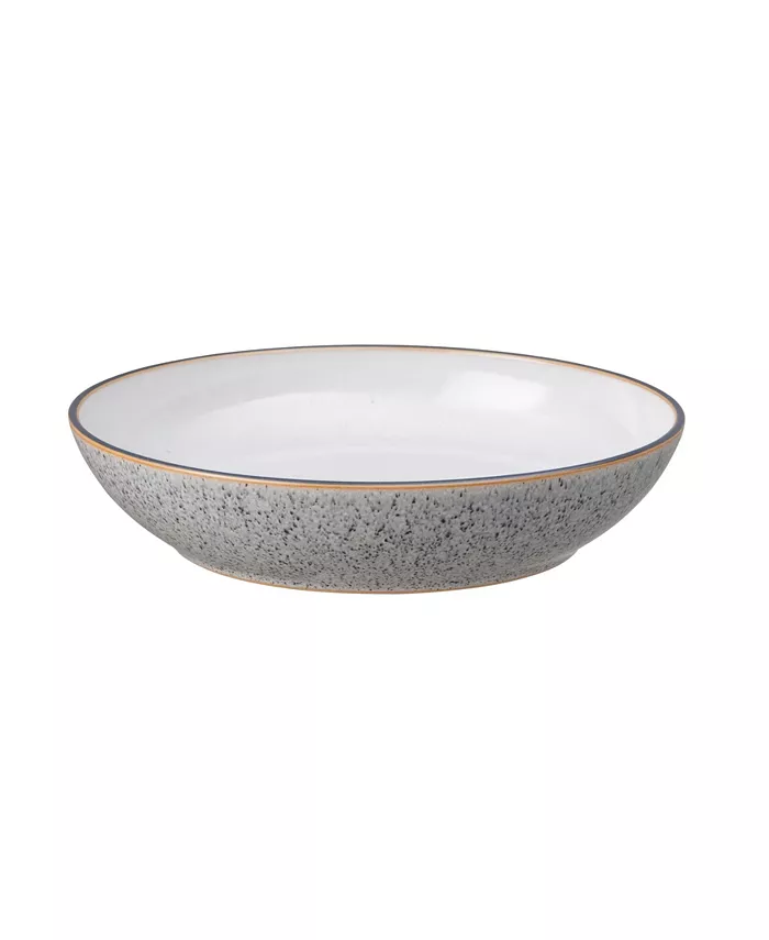 Denby Studio Craft Grey White Pasta Bowl