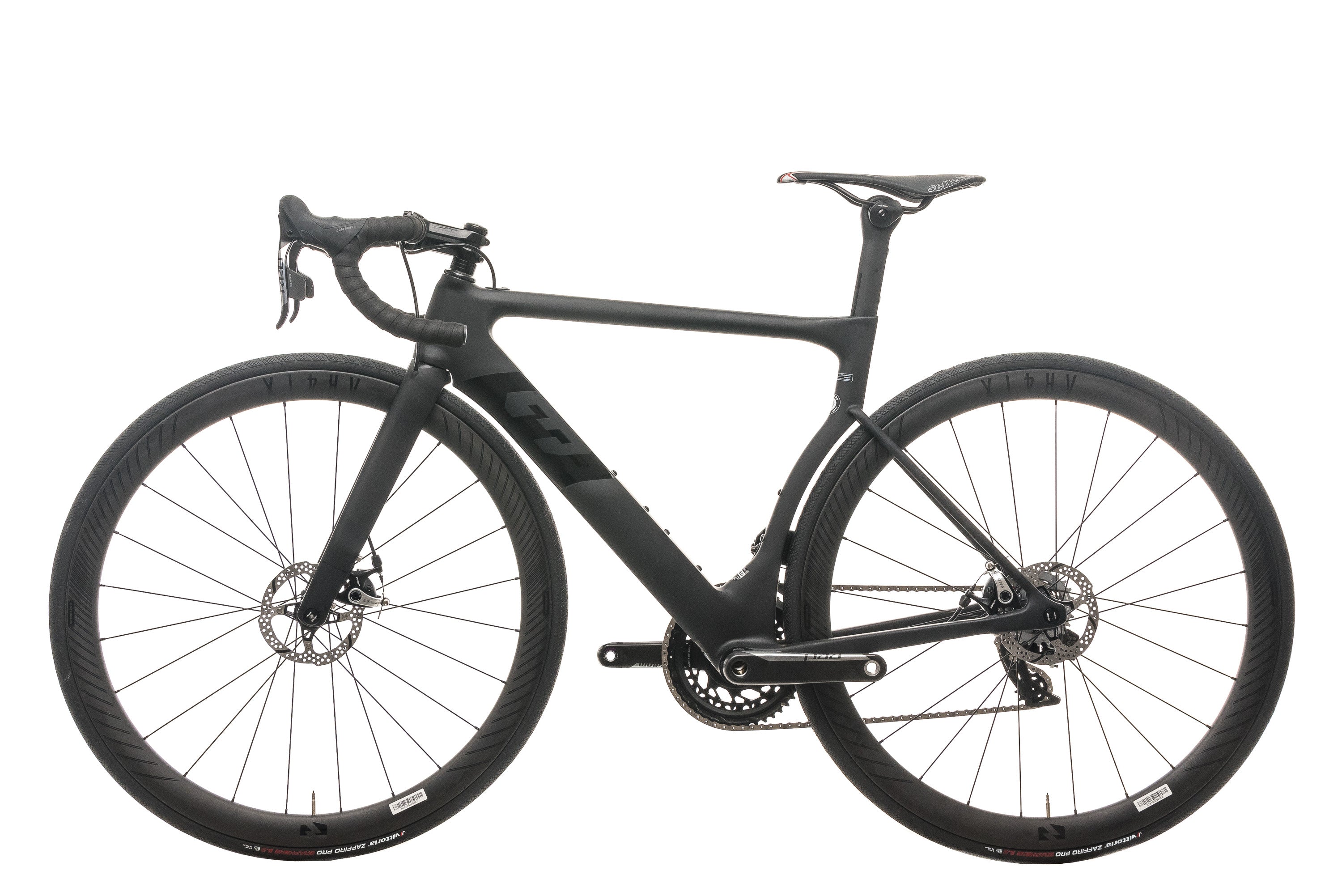 3T Strada Due Team Stealth Red AXS Road Bike - 2020, Small