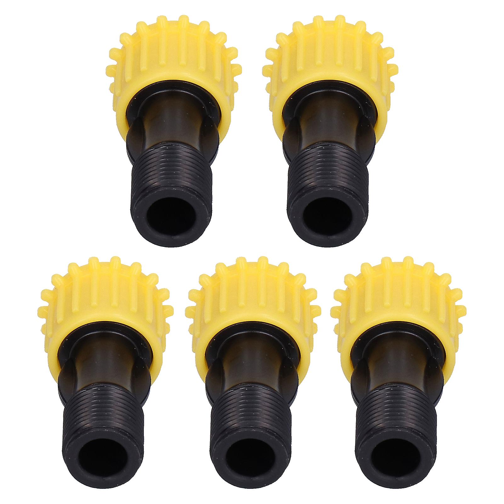 5Pcs G3/8 Male Thread Spray Nozzle 4 Hole Straight Spray Nozzle Electric Sprayer Accessories