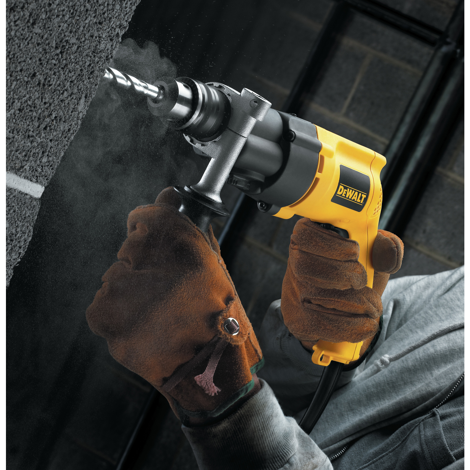 DW 1/2 in. VSR Corded Hammer Drill