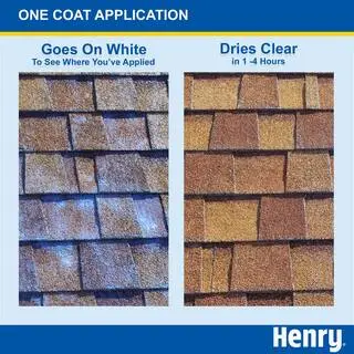 Henry 812 RoofSaver Clear Sealer Shingle Coating 0.90 gal. HE812146