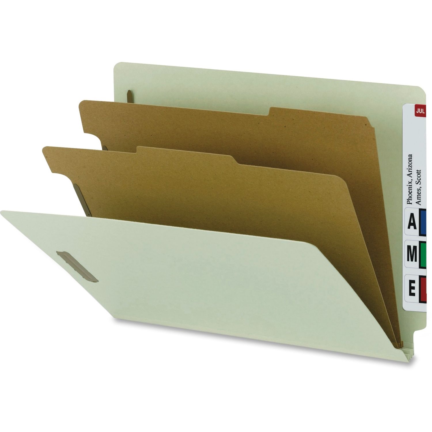 Letter Recycled Classification Folder by Smead Manufacturing Company SMD26802