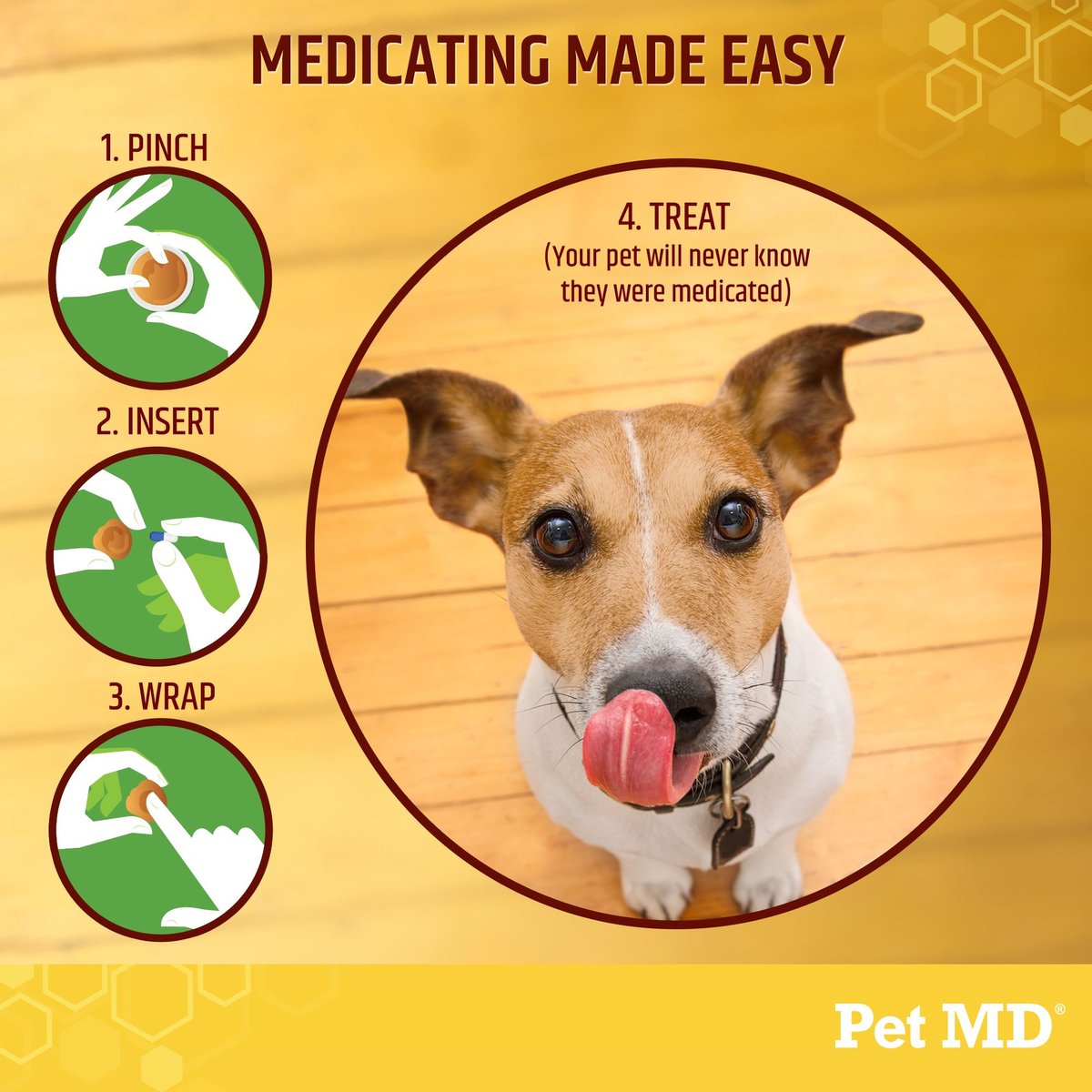 Pet MD Wrap-A-Pill Cheese and Bacon Flavor Pill Paste