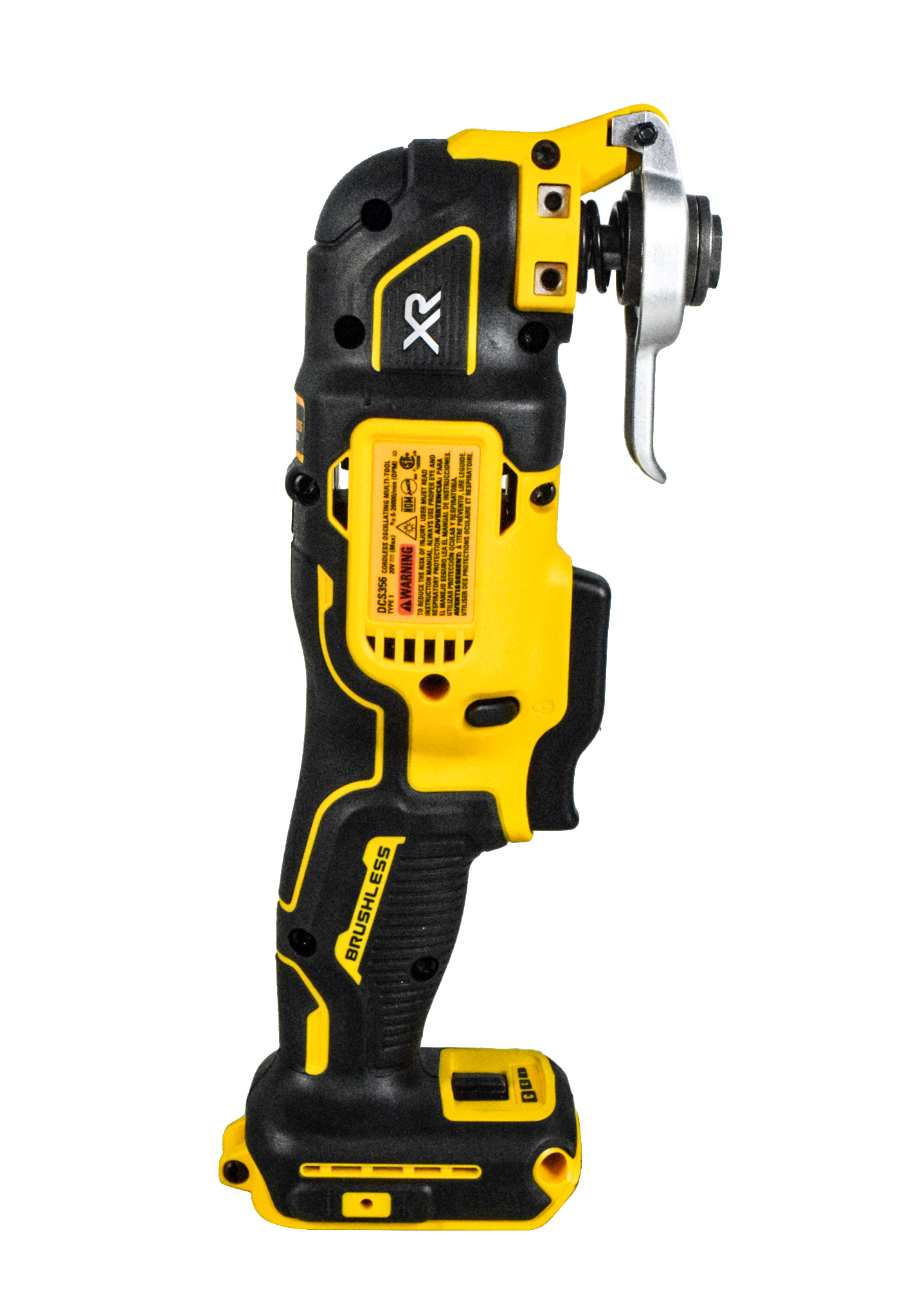 DEWALT 20-Volt MAX XR Cordless 3-speed Brushless Oscillating Multi Tool DCS356B