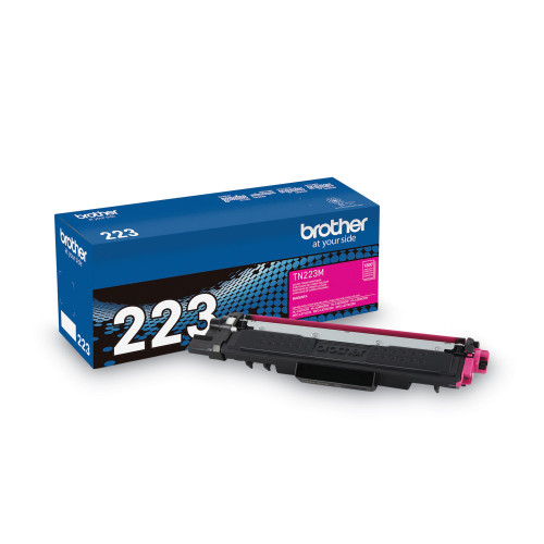 Brother TN223M Toner， 1，300 Page-Yield， Magenta