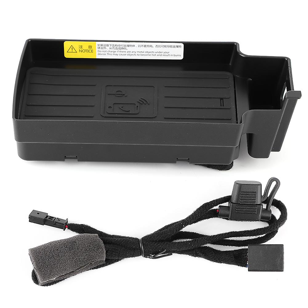 15w Wireless Fast Charging Pad Phone Charger Holder Tray Fit For Q3 2013-2018