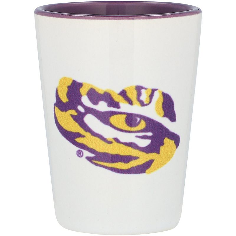 LSU Tigers 2oz. Inner Color Ceramic Cup