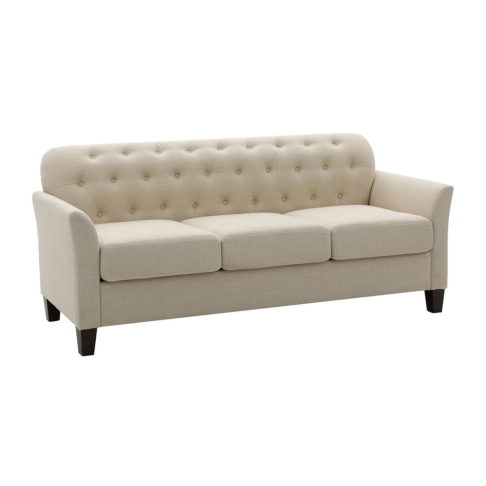 Lara Transitional Living Room Set with Button tufted by HULALA HOME