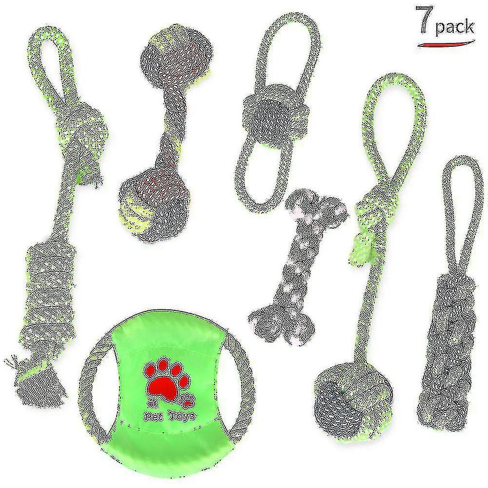 Small Dog Toys Puppy Chew Toys 6 Packs Puppy Rope Toy For Small Dog And Puppy 100% Natural Cotton