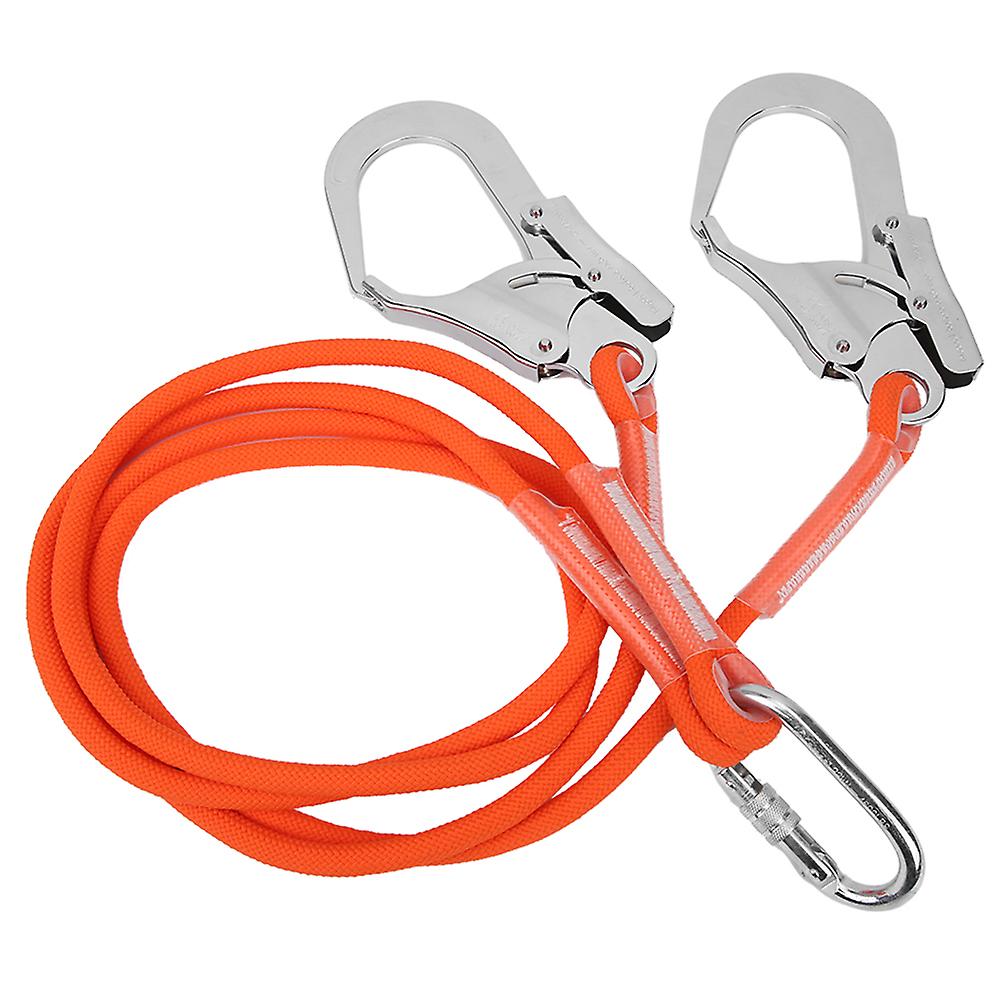 1.6m Aerial Work Safety Belt Rope Outdoor Construction Insurance Protective Lanyard