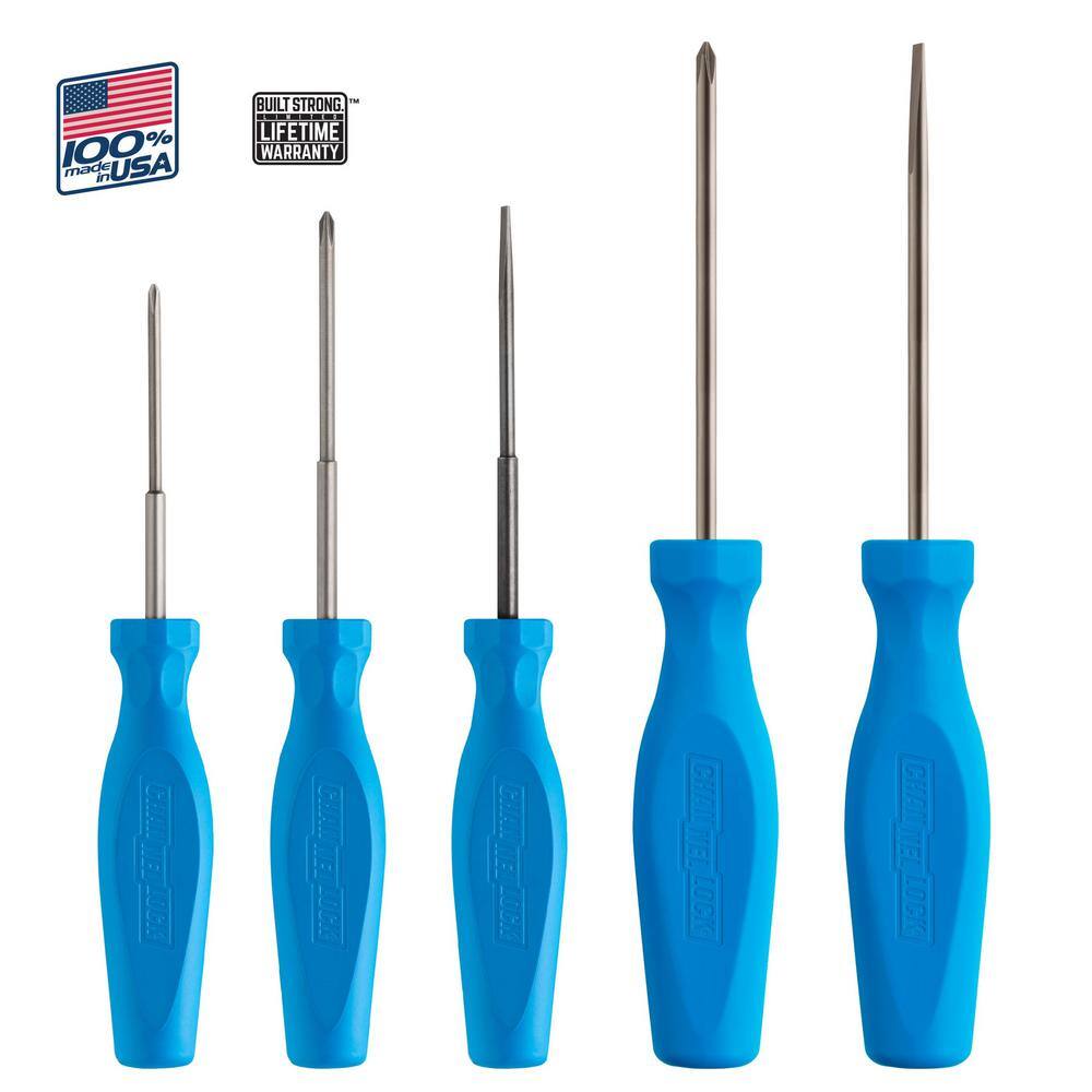 Channellock Precision Screwdriver Set (5-Piece) SP-5H