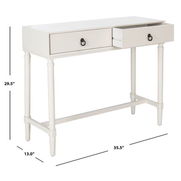 SAFAVIEH Aliyah 2-Drawer Console Table - 35.5