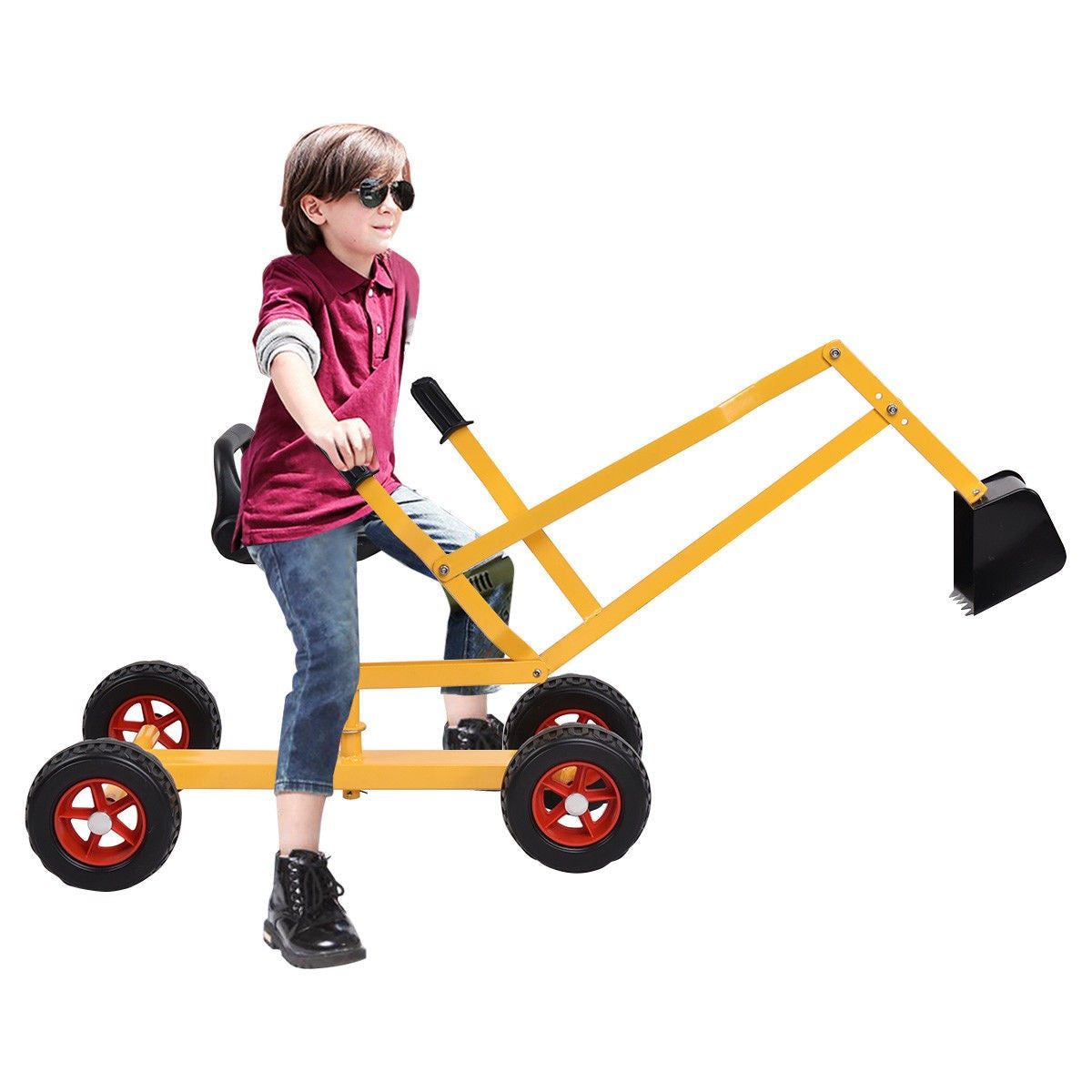 Kids Ride On Sand Digger with Wheels