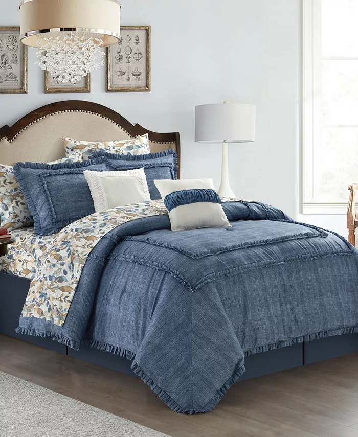 Stratford Park Brenda 10 Piece Comforter Set， Queen