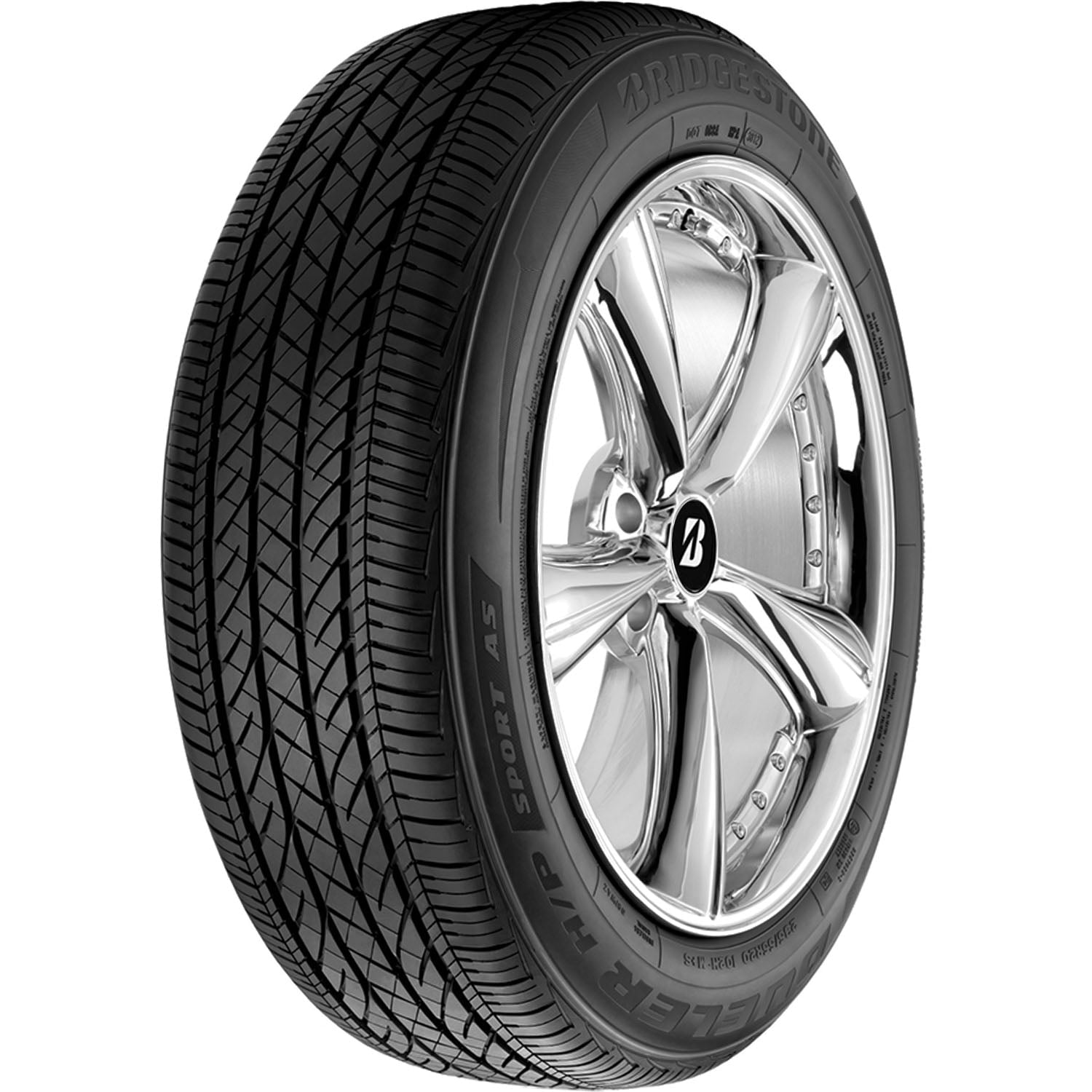 Bridgestone Dueler H/P Sport AS All Season 235/55R20 102H Passenger Tire