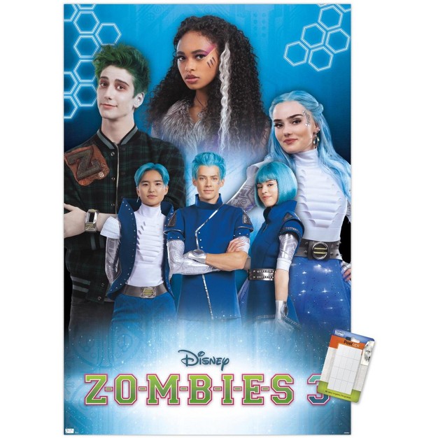 Trends International Disney Zombies 3 Group Unframed Wall Poster Prints