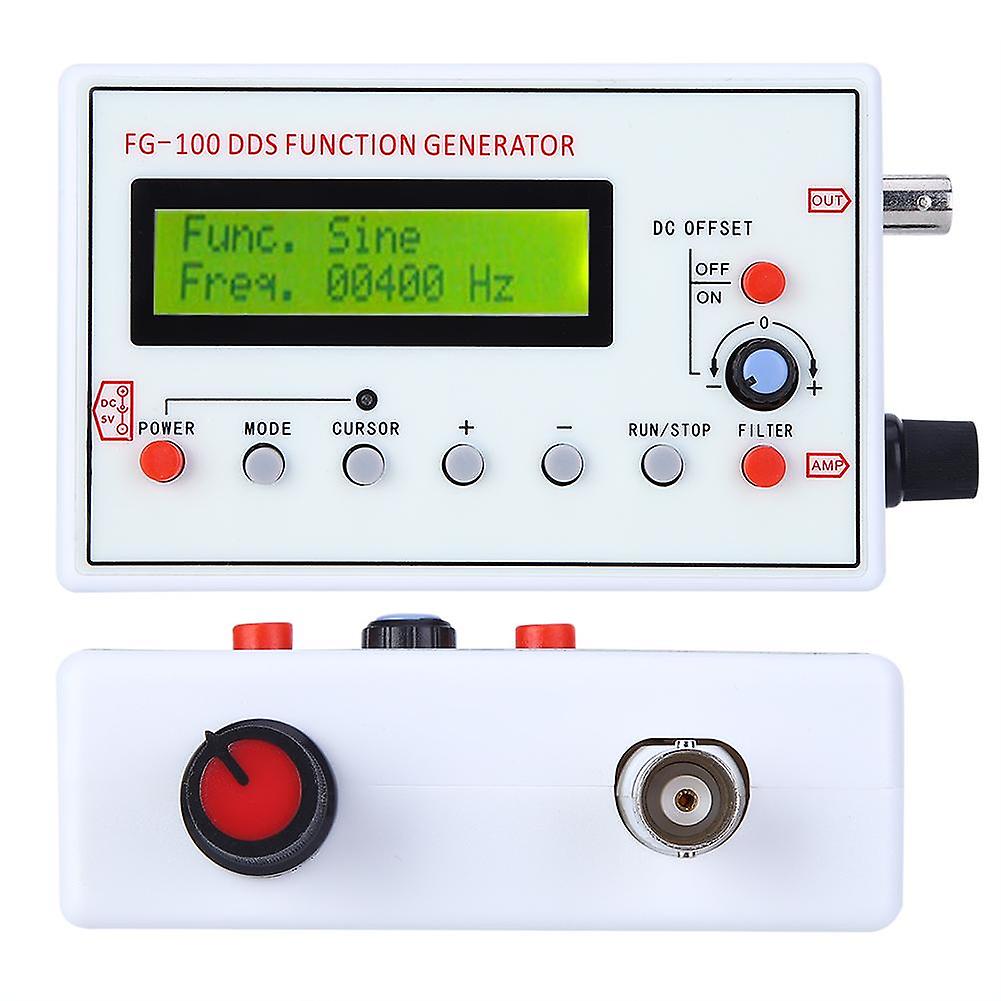 Fg??100 Dds Function Generator Sine Frequency 1hz??500khz Counter Signal Source Generator Meter