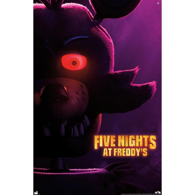 Trends International Five Nights At Freddy x27 s Movie Foxy One Sheet Unframed Wall Poster Prints