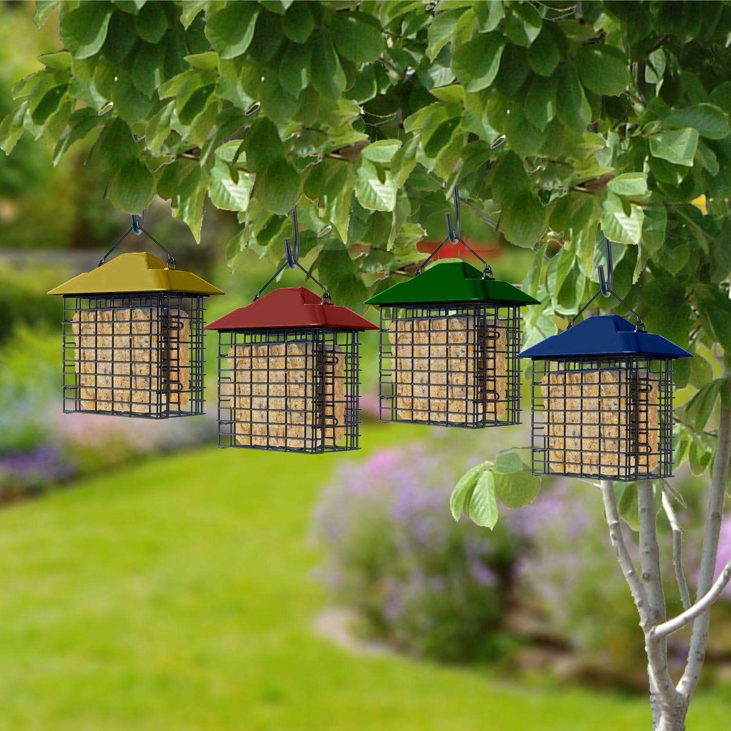 Woodlink Plastic/Steel Suet Cage Double Suet Basket (ASSORTED COLORS)