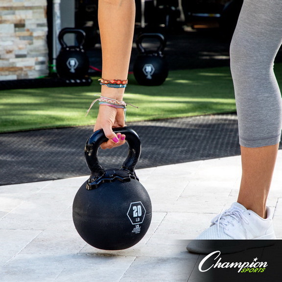 Champion Sports Rhino Kettlebell