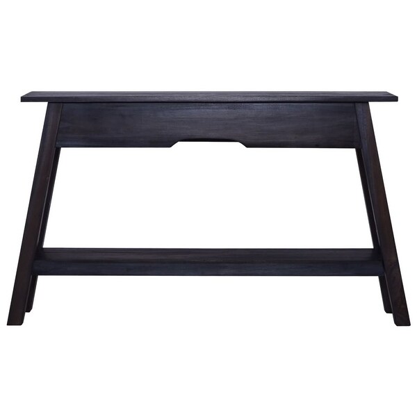 vidaXL Console Table Black 47.2